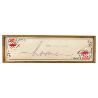 Sass & Belle panneau mural « home sweet home »